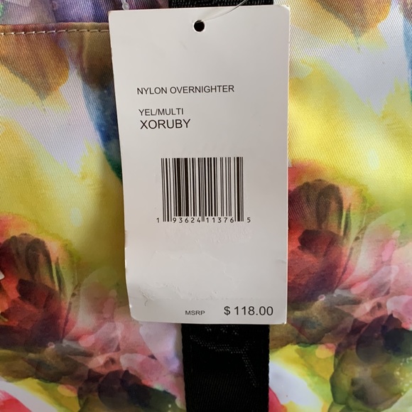 BETSEY JOHNSON. XORUBY. Yellow multicolor, nylon overnight bag. - Picture 7 of 11